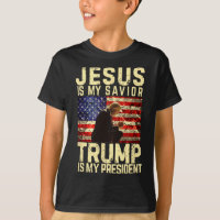 Jésus Trump Tee - Jésus Est Mon Seigneur Sauveur T