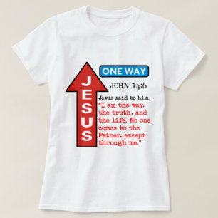 T-SHIRT JÉSUS - UNE MANIÈRE