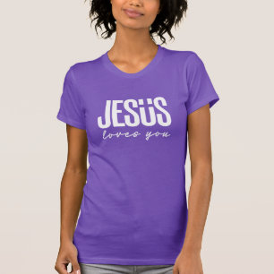 T-SHIRT JÉSUS VOUS AIME CHRÉTIEN