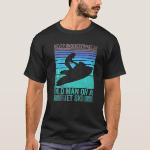 T-shirt Jet D'Eau vintage Plage Plaisir Ski Pour Hommes Re