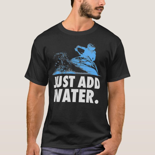 T-shirt Jet Ski Cadeaux Pour Hommes Femmes Ski De Noël (Devant)