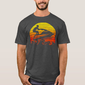 T-shirt Jet Ski Retro Vintage Funny Jetski Idée cadeau