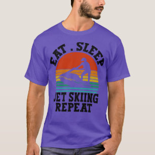 T-shirt jet ski vintage rétro cadeau idée manger jet de so