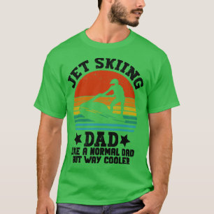 T-shirt jet skier idée cadeau rétro vintage Jet ski Papa L