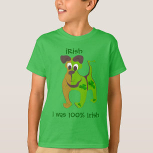 T-shirt J'étais 100% irlandais