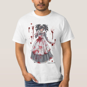 T-shirt J'étais domestique pour vous chemise gothique