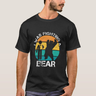 T-shirt J'Étais En Train De Combattre Une Blessure Au Bras
