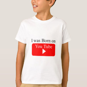 T-shirt J'étais né sur youtube