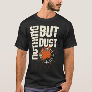 T-shirt Jetant Disque Tireur I Rien que poussière I Clay