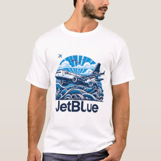 T-shirt Jetblue Airbus