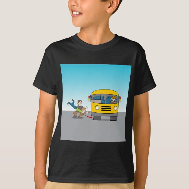 T-shirt Jeté sous l'autobus (Devant)