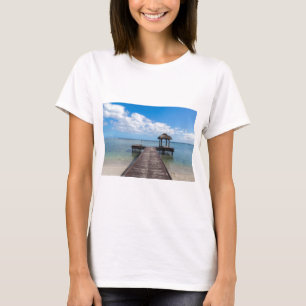 T-shirt Jetée dans l'océan flic en flac mauritius
