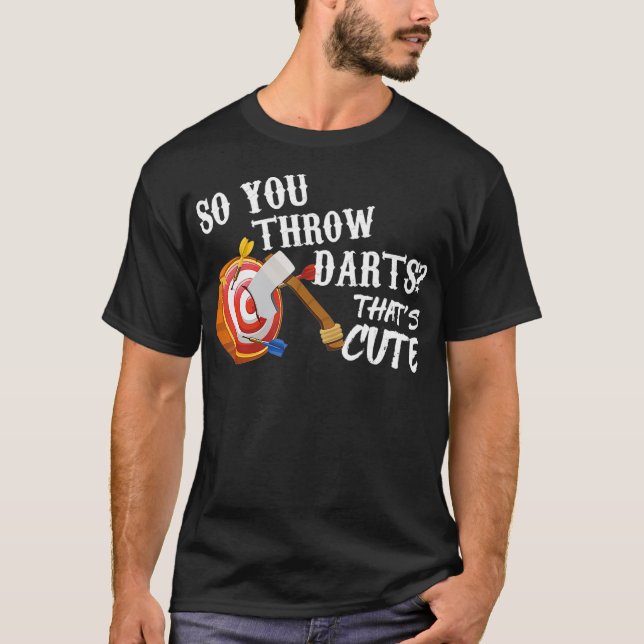 T-shirt Jeter Axes Drôle Ax Jeter Don Pour Que Vous Jette (Devant)