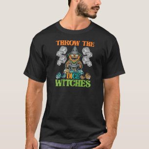 T-shirt Jeter Dice Citrouille sorcières Bunco jeu Lover Ha