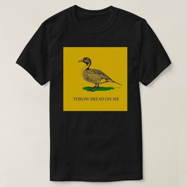 T-shirt Jetez du pain sur moi Sticker.png (Design devant)