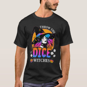 T-shirt Jetez Les Sorcières De Dice Bunco Bonne Fête D'H