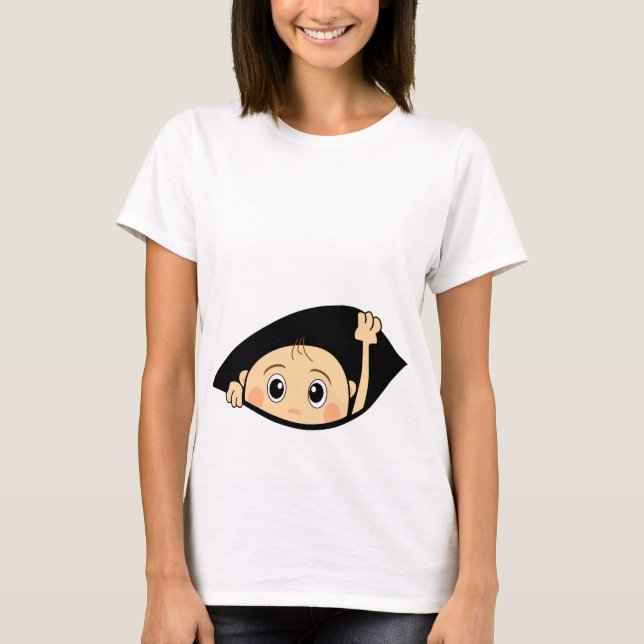T-shirt jetez un coup d'oeil un huer (Devant)