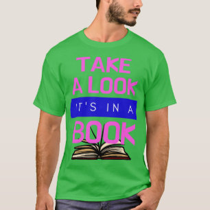 T-shirt Jetez un oeil à son dans un livre1