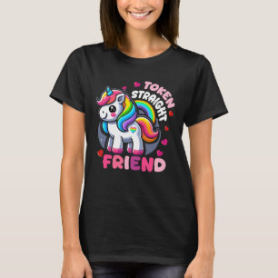 T-shirt Jeton Ami Droit Drôle Slang Queer Allié Gay P
