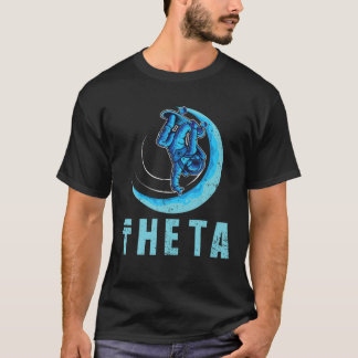 T-shirt Jeton de chiffrement THETA Bloc d'application déce