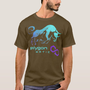 T-shirt Jeton HODL POLYGON MATIC Crypto BULLRUN à Rich