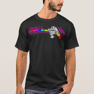 T-shirt Jetpac Retro Game Print
