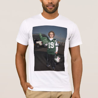 T-shirt Jets contre la fête d'avant-match de patriotes