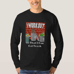 T-shirt J'Étudie Pour Que Je Puisse Manger Des Ordures