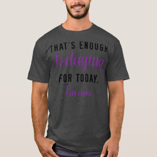 T-shirt Jeu