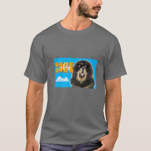 T-shirt Jeu 8 bits sur le Mastiff tibétain