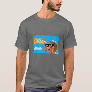 T-shirt Jeu 8 bits sur Vizslas