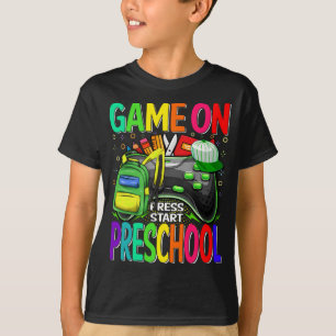 T-shirt Jeu à l'école maternelle Premier jour Joueur de re