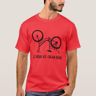T-shirt Jeu à l'envers nostalgique de camion de crème