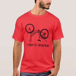 T-shirt Jeu à l'envers nostalgique de camion de crème