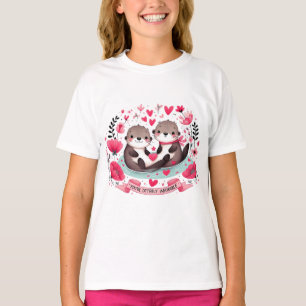 T-shirt Jeu adorable Otter