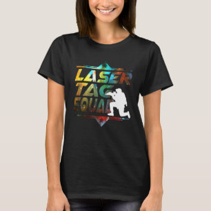 T-shirt Jeu amusant de Laser Tag Pistolet Lazer Cool Laser