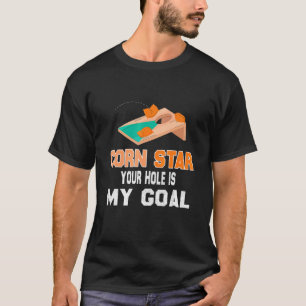 T-shirt Jeu amusant Équipe Cornhole Joueur Cornstar Votre