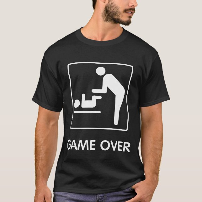 T-shirt Jeu au-dessus de pièce en t (Devant)