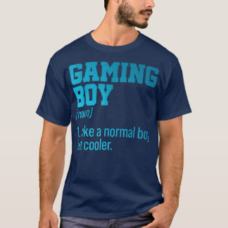 T-shirt Jeu Boy Noun Définition Console Contrôleur Vide