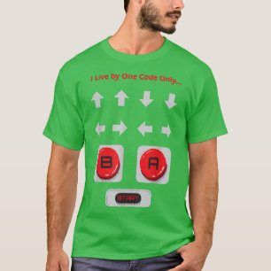 T-shirt Jeu Code de triche pour Gamer Drôle Vie Citation G