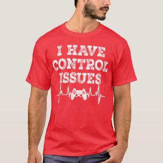 T-shirt Jeu Console Gamer Video Game Pc Gaming Contrôleur