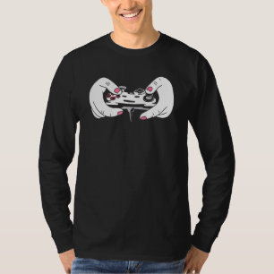 T-shirt Jeu Cool de la console de contrôleur de fille de j