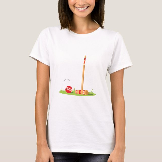 T-shirt Jeu Croquet (Devant)