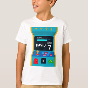 T-shirt Jeu d'Arcade Niveau Boy Party