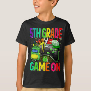 T-shirt Jeu de 5e année à l'école