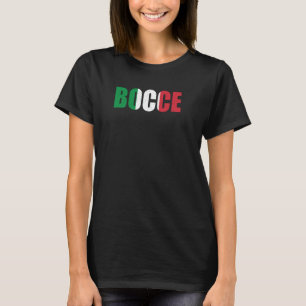 T-shirt Jeu de Bocci  Fan de sport de Bocce Bowling italie