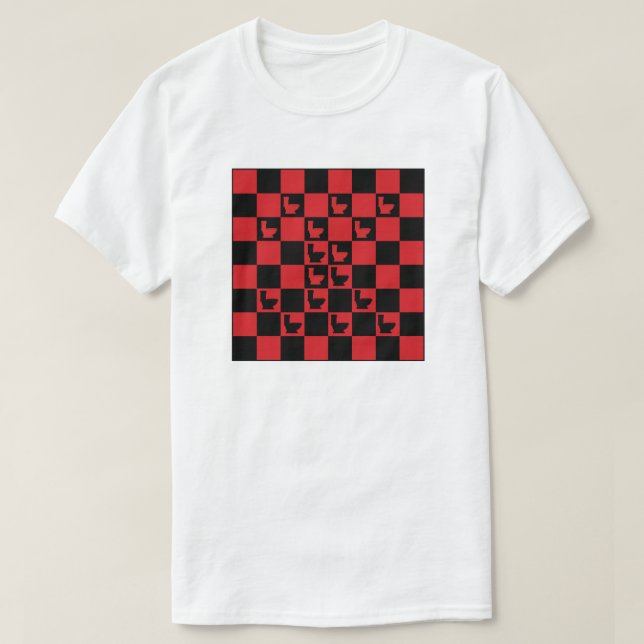 T-shirt Jeu de calembour de trônes (Design devant)