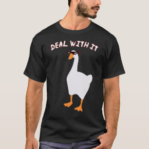 T-shirt Jeu de canard drôle sans titre Mème à gérer_1