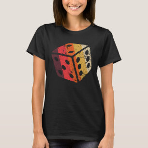 T-shirt Jeu de Commission Puzzle Jeu Dice Enfants Hommes F