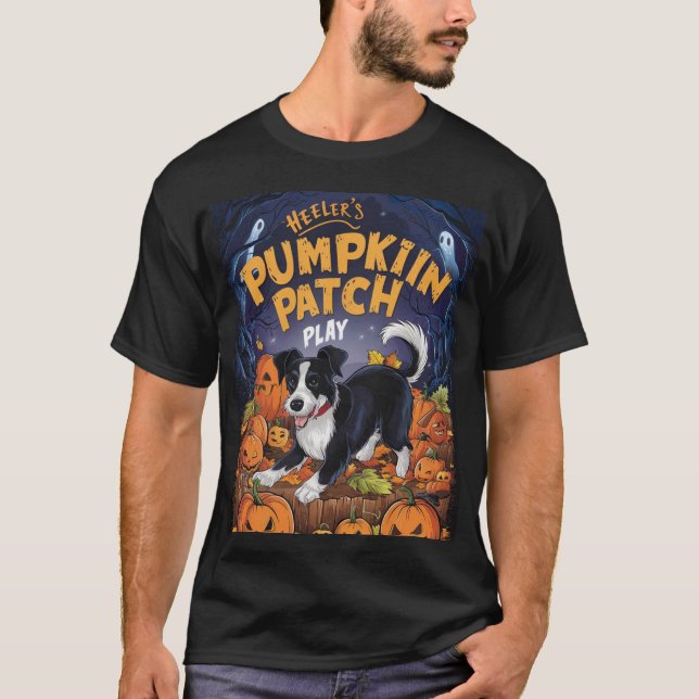 T-shirt Jeu de correctifs citrouilles (Devant)